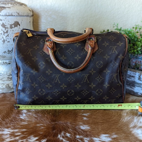 Louis Vuitton Speedy 30 Canvas Monogram Hand Bag - Picture 2 of 11